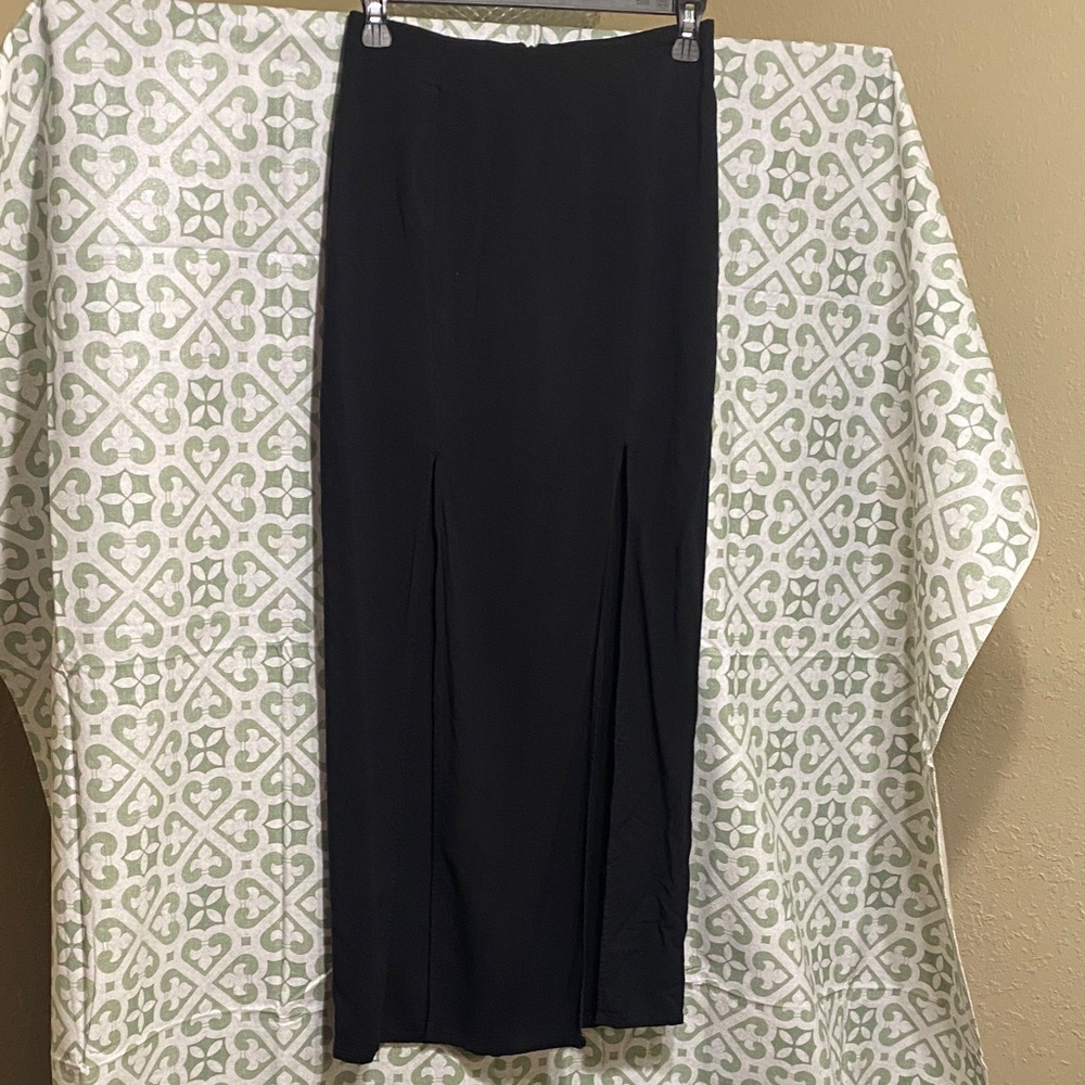 Forever 21 Black A-Line Skirt